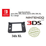 Carcasa Inferior Compatible Con Nintendo 3ds Xl Original