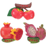 Pegatinas Magnéticas Para Cocina, Fruta Y Nevera, Regalo, 3