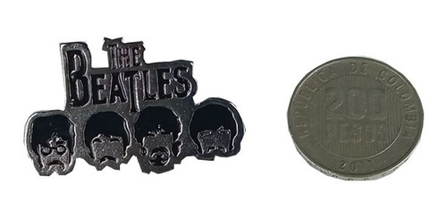 Pin Metálico Bandas De Rock / The Beatles