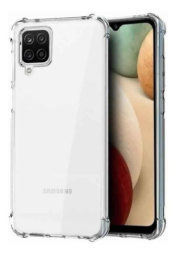 Funda Tpu Para Samsung Galaxy A12 Clear Antishock Reforzada