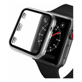 Mica D Cristal Templado 5d Con Case Para Apple Watch