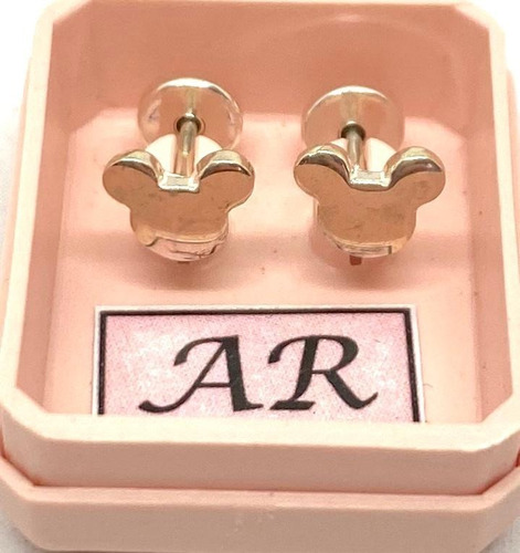 Aros Abridores Plata 925 Mod Ab27 Mickey Liniers