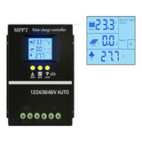 1controlador De Carga Solar 100a Mppt, Regulador,lcd Display