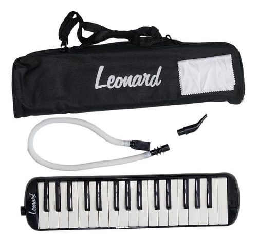 Melodica Piano Leonard M32abl 32 Notas Negro Musicapilar