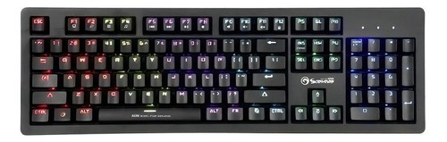 Teclado Gaming Mecanico Marvo Kg945 Negro Español Latinoamérica