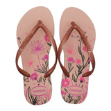 Ojotas Mujer Havaianas Originales Tira Fina Slim Organic