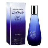 Perfume Mujer Davidoff Cool Water Night Dive Edt 80ml