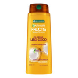 Shampoo Anti-frizz Liso Coco Fructis Garnier 650ml