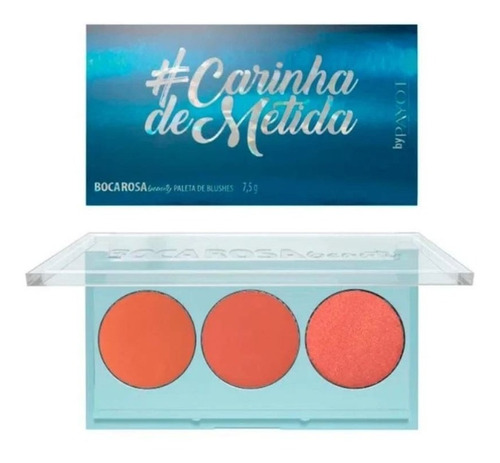 Paleta De Blush Maquiagem Carinha De Metida Payot Boca Rosa