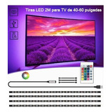 D Led Kit De Retroiluminación De Tv Tira De Luces Usb 2m [u]