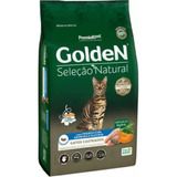 Premier Golden Seleção Natural Gatos Castrados Frango 3 Kg