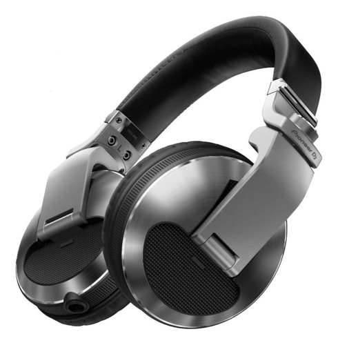 Auriculares Dj Pioneer Hdj-x10-s Plata/diadema/drivers 50mm