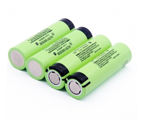5 Baterias Recarregável Liitokala 18650 3400 Mah 4,2v Top  