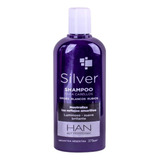 Shampoo Han Silver Matizador Cabellos Grises Rubios 350ml