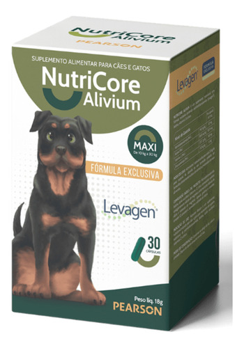 Suplemento Alimentar Nutricore Alivium Maxi - 30 Cápsulas