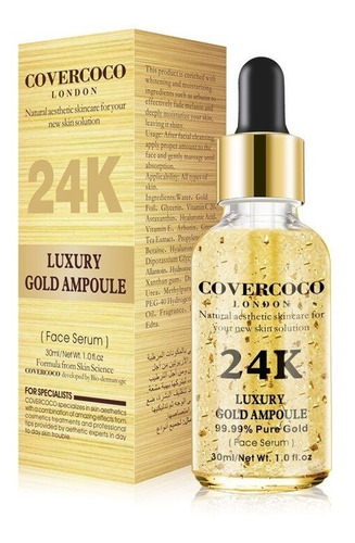 Serum Suero Facial Oro 24k Gold Antiarrugas