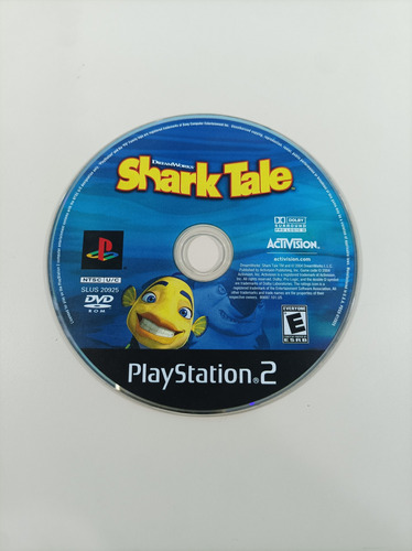 Jogo Shark Tale Ps2 Original Usado