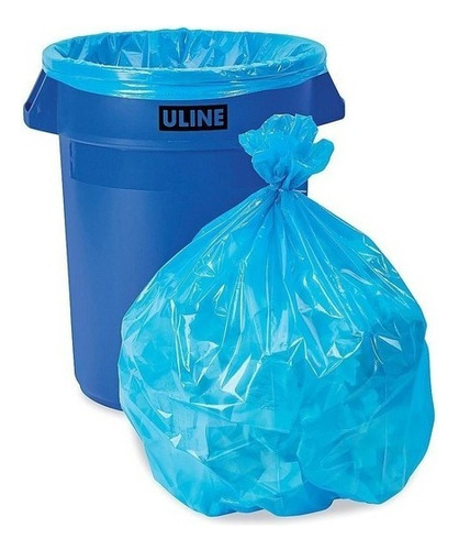 Bolsa Residuo Consorcio Basura Azul Recicla 90x120 X400u