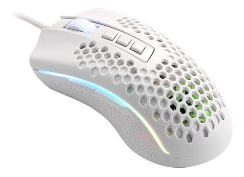 Mouse Storm Lunar White M808w Branco - Regragon