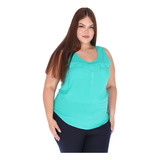 Blusa Extra Curvy Plus Sk352  