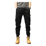 Pantalones Cargo Para Hombre Jogging Pantalones Casuales