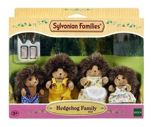 Sylvanian Families - Família Dos Porcos Espinhos Epoch 4018p