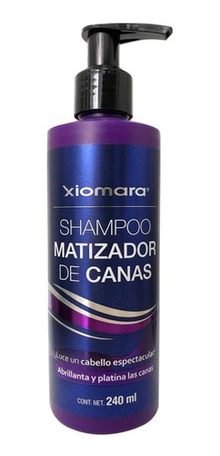 Shampoo Xiomara Matizador De Canas 240 Ml 