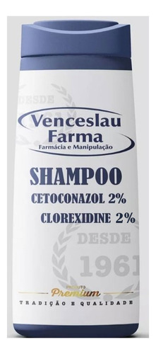 Shampoo Pet Cetoconazol  Clorexidine(20%e 2%)200ml Cães Gato