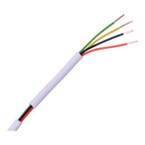 Cable Para Alarma 4x22 Multifilar,  Por Metro 4 Conductores.