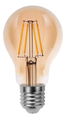 Lâmpada Filamento Decoração Led Bulbo Lorenzetti Bivolt Cor Da Luz Amarelo 110v/220v