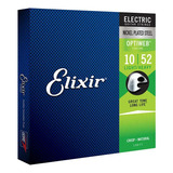 Encordoamento Guitarra Elixir 10/52 Optiweb Original Izzo