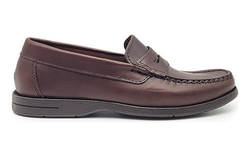 Mocasines Hombre De Cuero Nauticos Clasicos Base Febo Comodo