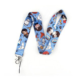 Potter Letter Blue Harry Lanyard Cordon Porta Gafete Correa