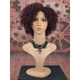 Peruca Wig Jack Vermelho Preto Cacheado - Wig Up!