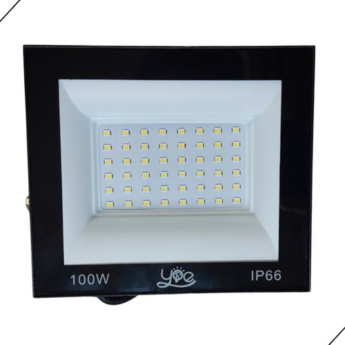 Refletor Led 100w Holofote Bco. Frio Bivolt Res. À Água Ip66