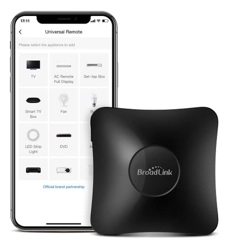 Hub De Hogar Inteligente Broadlink Ir/rf, Emisor Wifi Ir/rf
