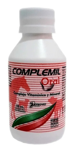 Complemil Oral Vitamina Para Perros, Gatos, Pollos, Aves