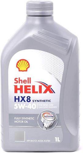 Aceite Shell Helix Hx8 5w40 1 Litro Profesional