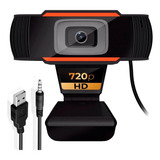 Camara Web Hd 720 Microfono Webcam Zoom Streaming Pc Cuo Color Negro