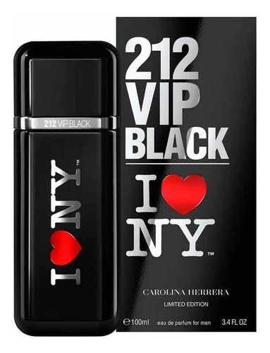 212 Vip Black I Love Ny 100ml Edp Original