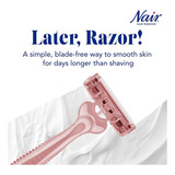 Nair Hair Remover Bladeless Shave Whipped Crme, Depilación S