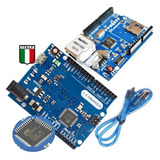 Kit Italy Para Arduino Leonardo R3 Rev3 Atmega32u4 + Usb