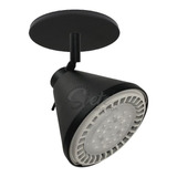 Aplique Spot Cono Móvil Ar111 Led 1 Luz De Pared / Techo 