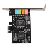 Pcie Express - Tarjeta De Audio Cmi8738 (51 Canales, Con Son