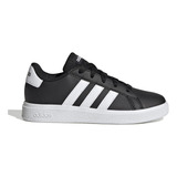 Tenis Casual adidas Grand Court 2.0 K Negro Para Junior