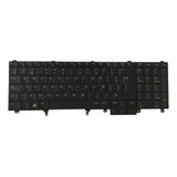 Teclado Dell Latitude E6520 E6530 E5520 E5520m E5530 Esp Lum Color Negro