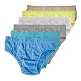 Cueca Slip Infantil Atacado Revenda 100% Algodão Kit 09 Uni.