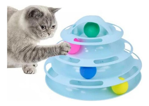 Juguete Interactivo Para Gatos Polinha Tower