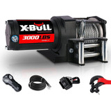 X-bull Cabrestante Eléctrico De Alambre De Acero De 12 V 300