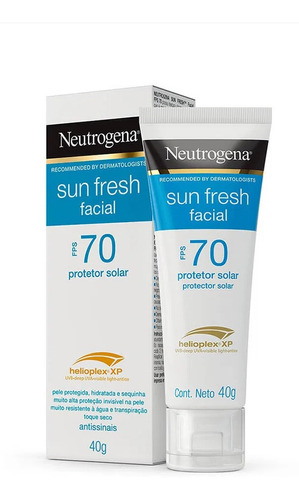 Protetor Solar Neutrogena Sun Fresh Fps 70 40 G